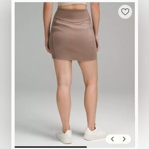 Lululemon Scuba High-Rise Mini Skirt - Size Medium